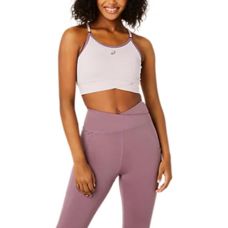 

Asics Nagino Flex Breathable Cross-Back Sports Bra Women Underwear Rose 2032D051-700 M