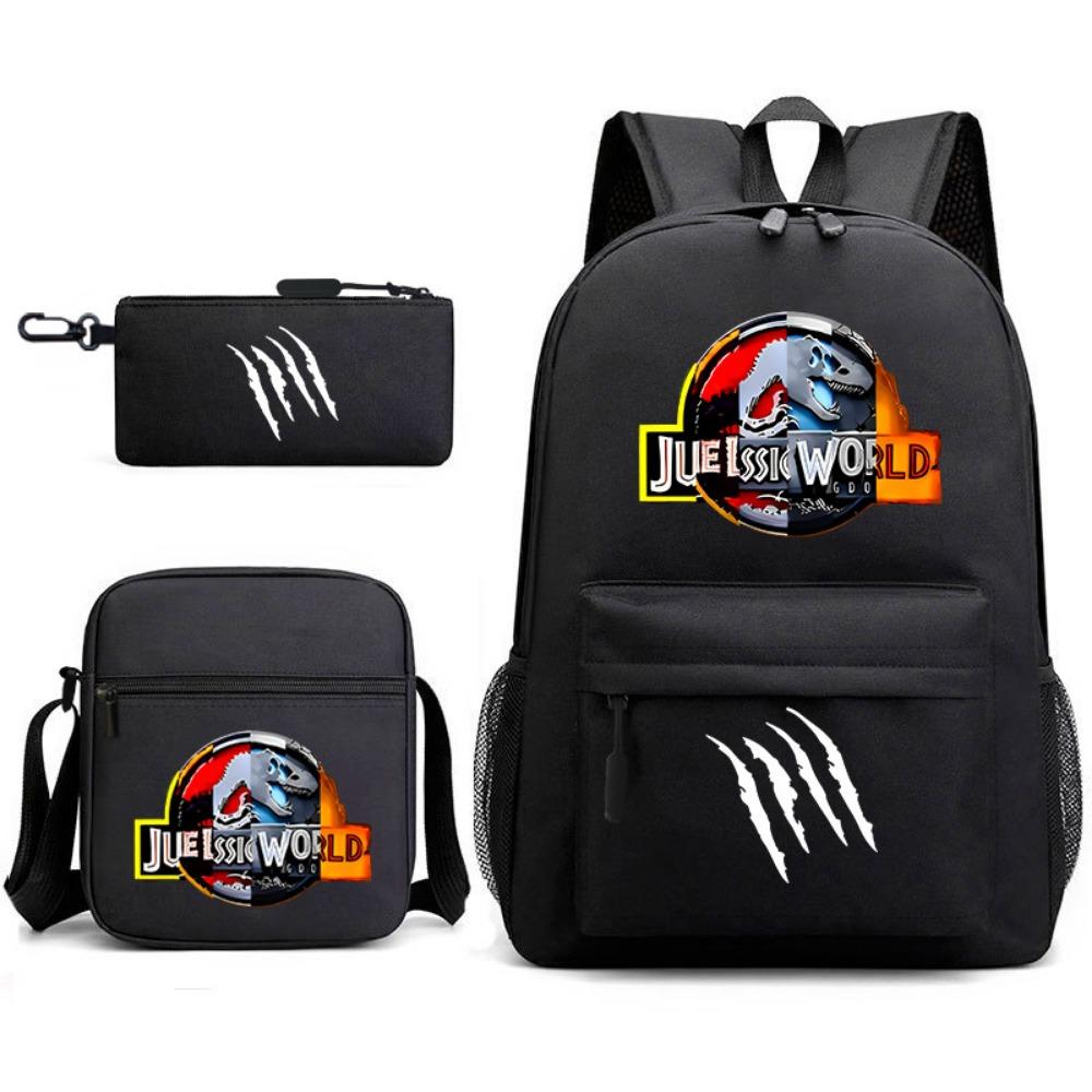 ONE PIECE heat transfer schoolbag primary school student printed backpack large capacity backpack backpack pencil case