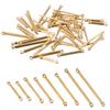 20pcs 15/20/25/30mm Stainless Steel Wire Long Bar Stick Connector Link PVD Gold Color DIY Drop Earring Making Jewelry Findings