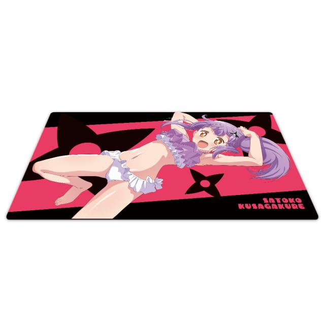 Ninja and Hitman Living Together Character Rubber Mat Satoko Kusagakure Swimsuit ver.