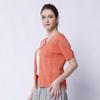 Anlom Women's Short Sleeve Knitted Cardigan