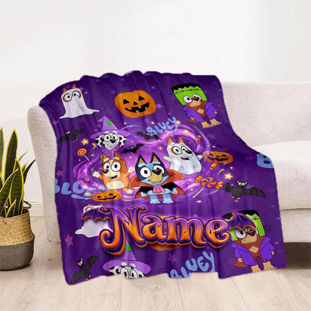 Christmas Friends Personalized Name Blanket Gift Personalized Blanket Comfortable Suitable for Couch Home Decor Livingroom Nap for All Occasions