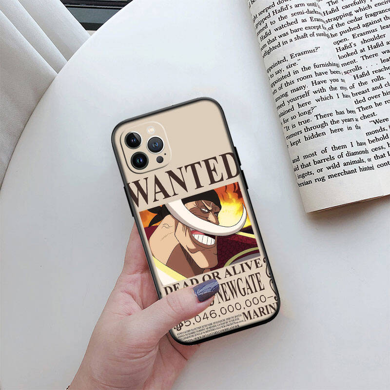 MH115 One Piece Edward Newgate Phone Shell Case for iPhone 7 8 11 12 13 14 15 16 17 16E XS Pro Max XR X SE Air