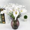 10 Stück/Set künstliche Calla-Blume, fühlt sich echt an, ewig, bezaubernd, attraktiv, langlebig, lebendige künstliche Lilie für Hochzeit