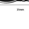 CAONU1 4Pcs Aluminum Car Audio Stereo Speaker Badge Emblem Stickers For Kia KN Sportage Morning Ceed Picanto ProCeed Niro Stonic Optima