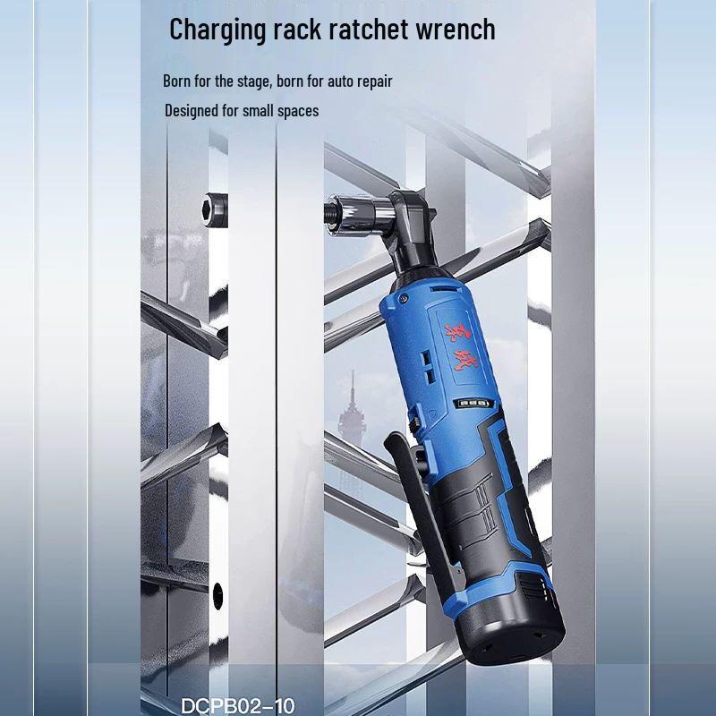 DCA 12V Right-Angle Cordless Ratchet Wrench CN plug (adapter included)