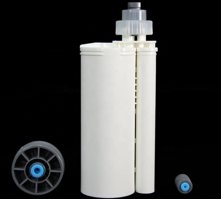 250ml 10:1 Manuelle Hand-Kartuschenpresse AB Klebstoff-Spenderpistole Doppelte Epoxidpistole