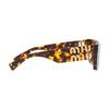 Miu Miu Casual Fashion Versatile Cool Irregular Shape Sunglasses Unisex sunglasses MU09WSVAU06B