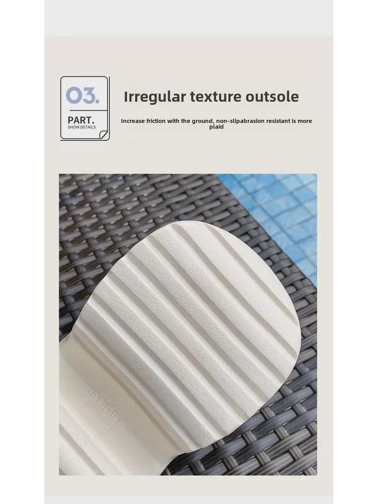 2025 EVA-Flip-Flops mit dicker Sohle für Damen: Rutschfeste, höhenverstärkende Sommer-Mode-Plateauschuhe