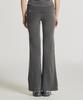 Nyuballanseu Nbmlg2W472 / Women Fitted Folded Flare Pants (Dyeing Charcoal)