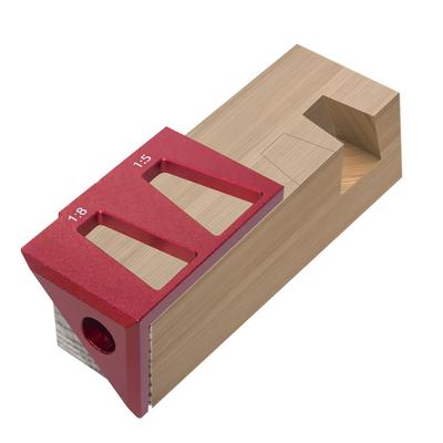 Holzbearbeitung Messlineal 3D Multi-Winkel Aluminiumlegierung Winkelmesser 45/90 Grad Zeichnung