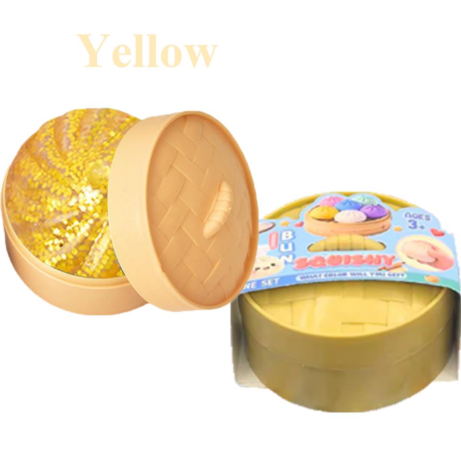 Knödel Squishy Stressbälle Spielzeug Angstlinderung Teigbrötchen Knetball Sensorisches Spielzeug für Kinder Erwachsene juguetes