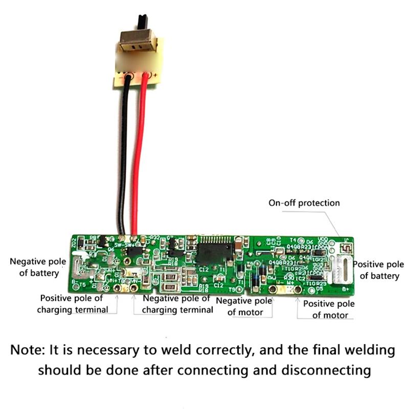 1Set Electric Hair Clipper Accessory Assembly Motherboard Circuit Board For 787/707 Hair Clipper Accessories Parts