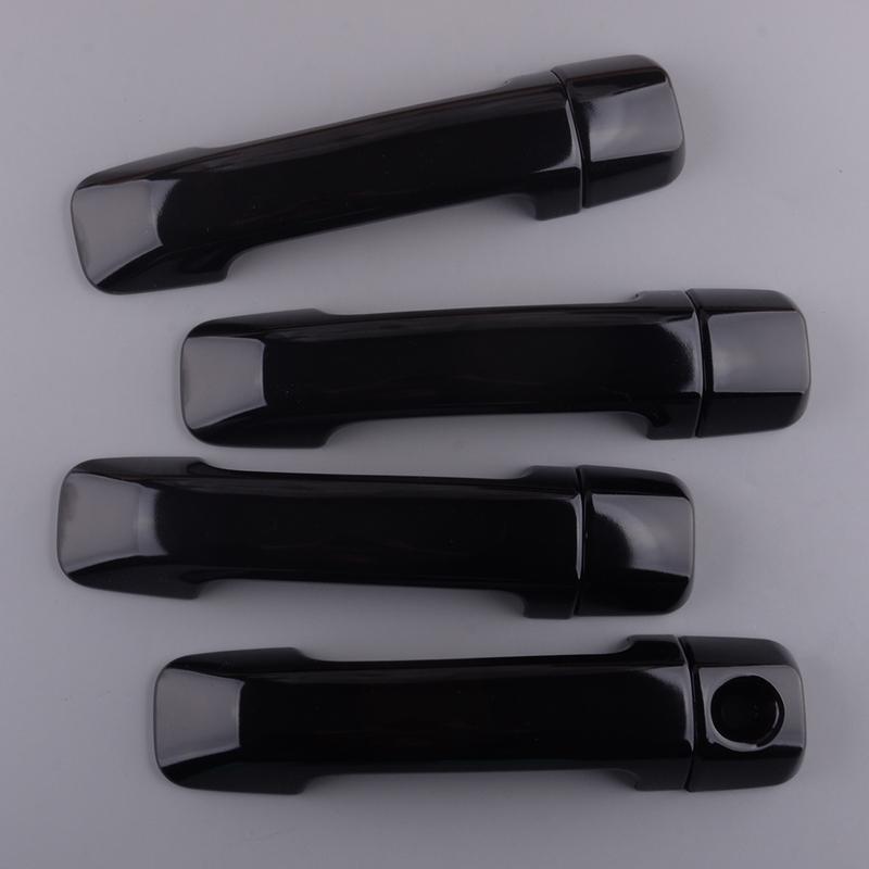 

1 Set Exterior Door Handle Cover Trim Decor Fit For Toyota Tundra Sequoia 2008-2012 2013 2014 2015 2016 2017 2018