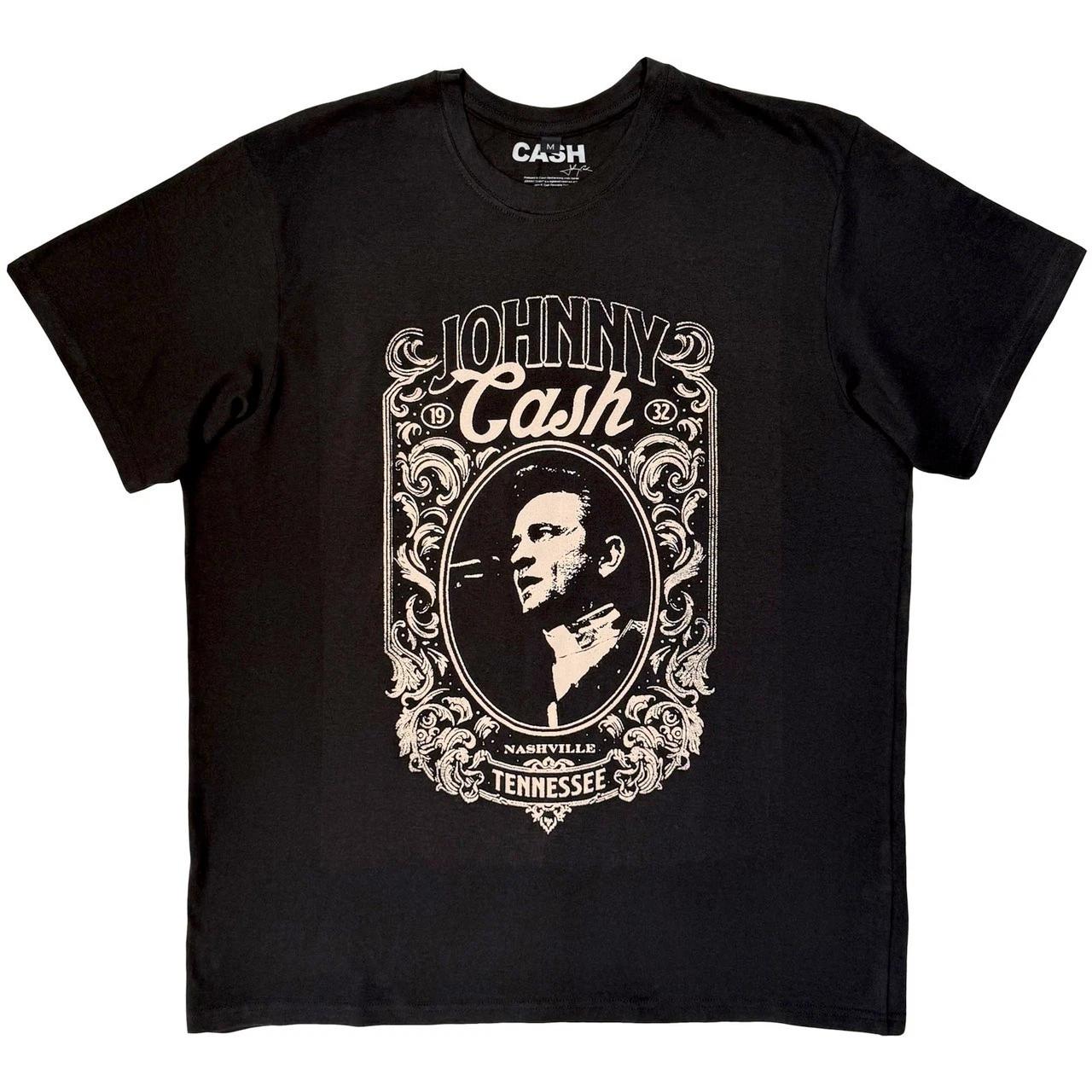 Johnny Cash - Nashville - Black Carbon t-shirt M