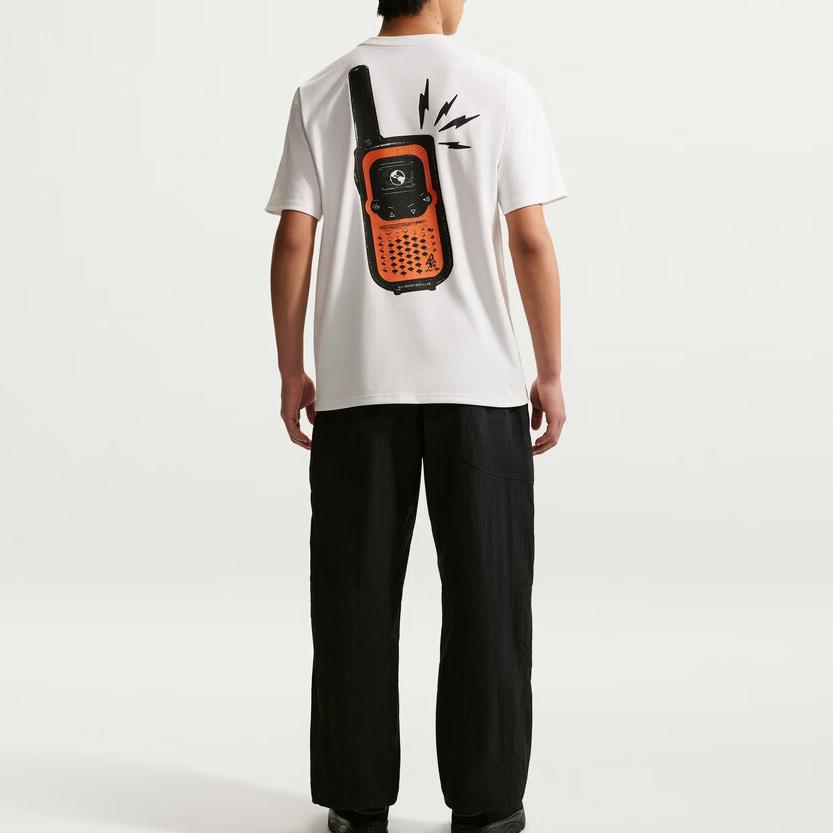 Nike ACG T Shirts Men's White Crew Neck Moderate IH1315-121