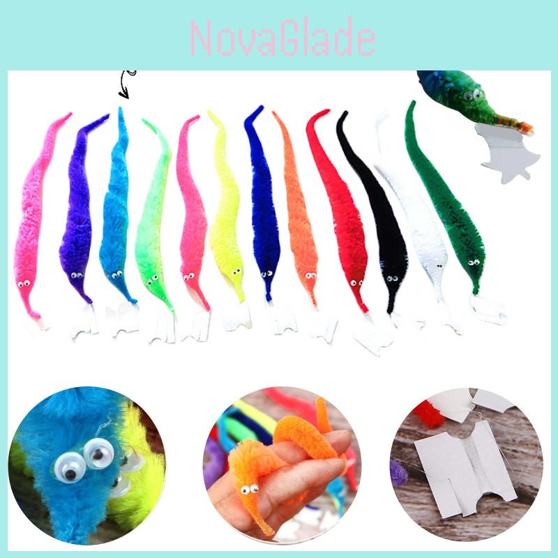 Magiczny Robak Kręty Zabawny i Unikalny Pluszak Dla Psotników Entuzjastów Magii 22,5 cm