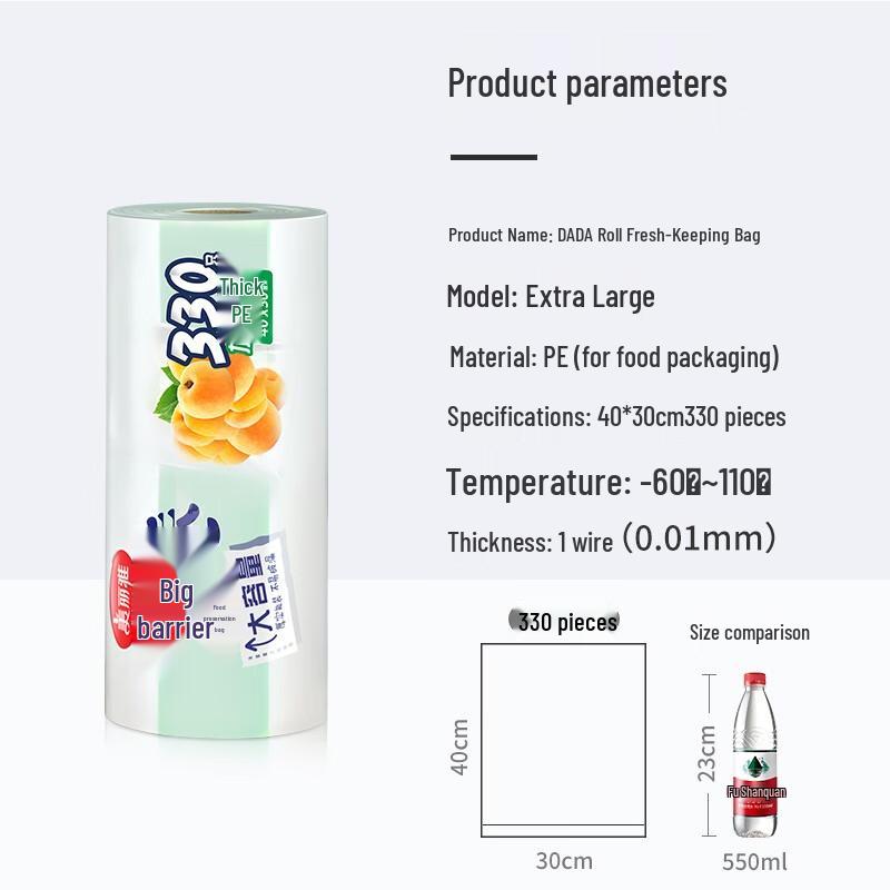 Meiliya Food-Grade Perforated Storage Bags