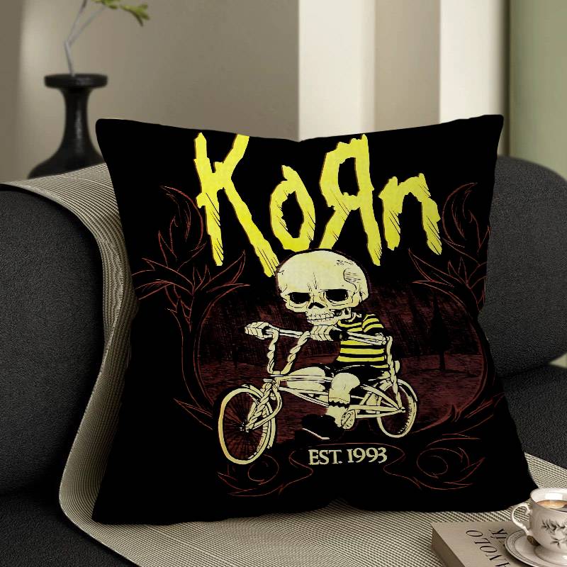 Rock Band K-Korn Kissen Geschenk Home Office Dekoration Kissen Schlafzimmer Sofa Auto Kissenbezug Kissenhülle