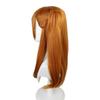 SCIONE Neon Genesis Evangelion Asuka Cosplay Wig Orange Twin Tails  Jaw Clip-in Wig
