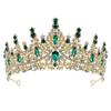 Elegant Baroque Crown Luxury Princess Tiara Trendy Rhinestone Crown  Girls/Women