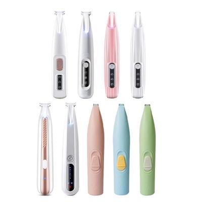 Ceramic Blade Dog Cats Paws Trimmer Cordless Rechargeable Clippers With Low Noise Motor And Ergonomic Grip