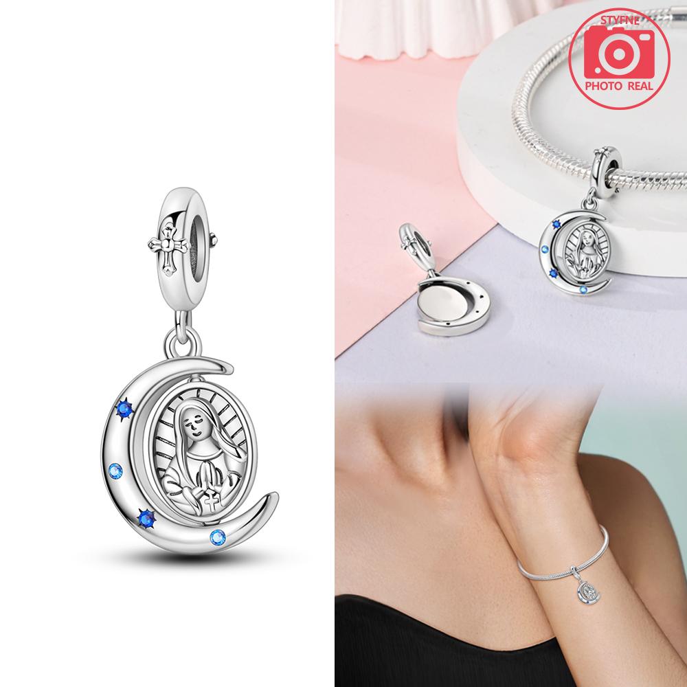 Подвеска Девы Марии Медные Цвета Для Шармов Медные Цвета Оригинальный Браслет Для Изготовления Украшений