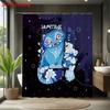 1pc K-Pop Demon Hunters Printed Waterproof Shower Curtain Multi Size Privacy Hanging Curtain with 12 Hooks Easy Installation