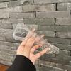 Luxury Clear Glitter Phone Case For iPhone 17 Air 16 15 14 Plus 13 12 11 Pro Max Camera Protection Transparent Silicone Cover