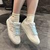Campus Style Shell Head White Shoes Women's Autumn New Versatile Sports and Leisure Shoes Board Shoes Women