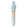 Cute 4-Color Ballpoint Pen Animal Toppers Retractable Cartoon Pens 0.7mm Tip Novelty Writing Pen for School Supplies