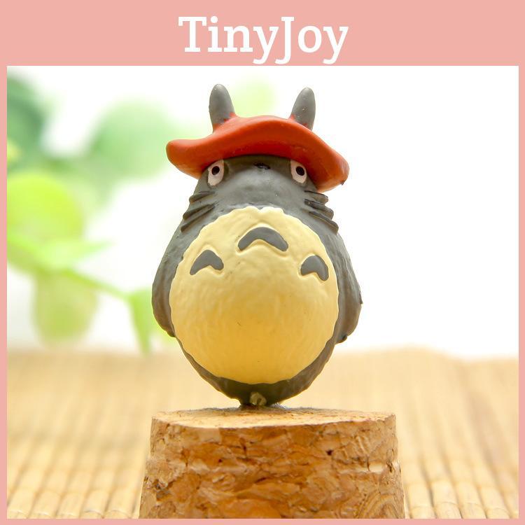 Neighbor Totoro My Pvc Ornament With Mushroom On The Top Of The Head Gift For