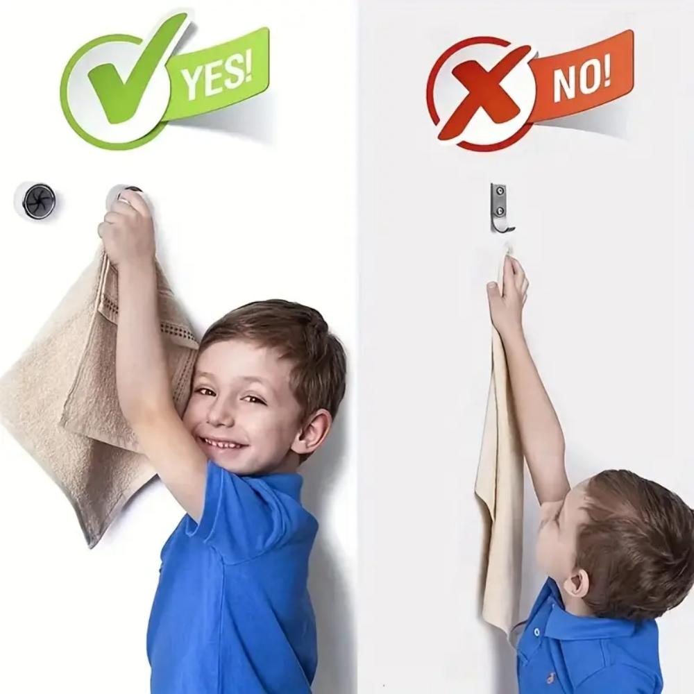 Upgrade Your Kitchen with Our Self-Adhesive Towel Rack - No Drilling Required!