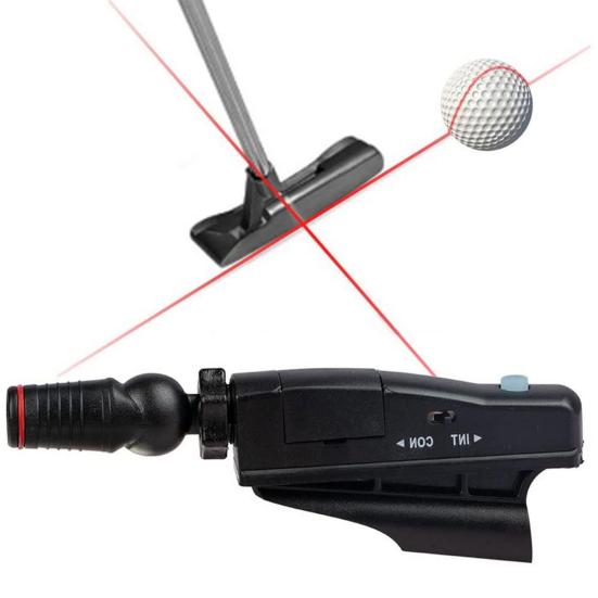 Indoor Golf Putting Training Aid Golf Putter Pointer Alignment Tools Line Aiming Device Golf Putting Posture Corrector for Swing Practice
