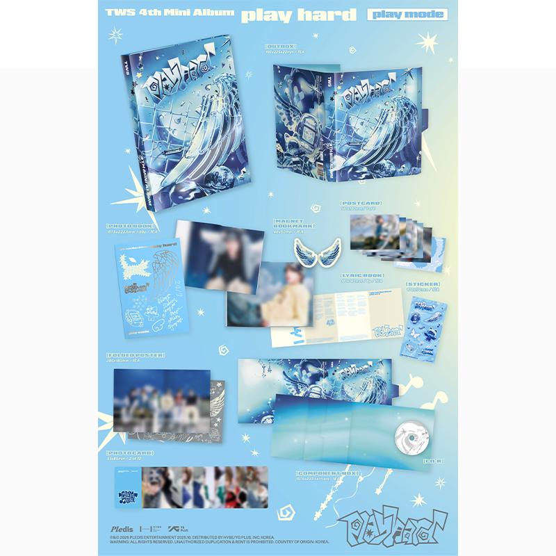 [Pre-order] TWS - 4th Mini Album [play Hard] (+Online Benefit)