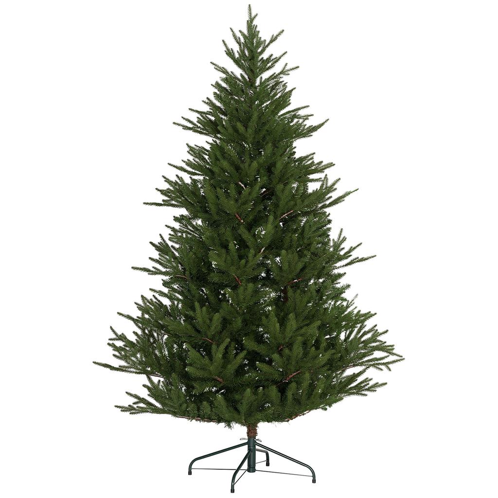 5ft Bushy and Bare Artificial Christmas Tree - Green