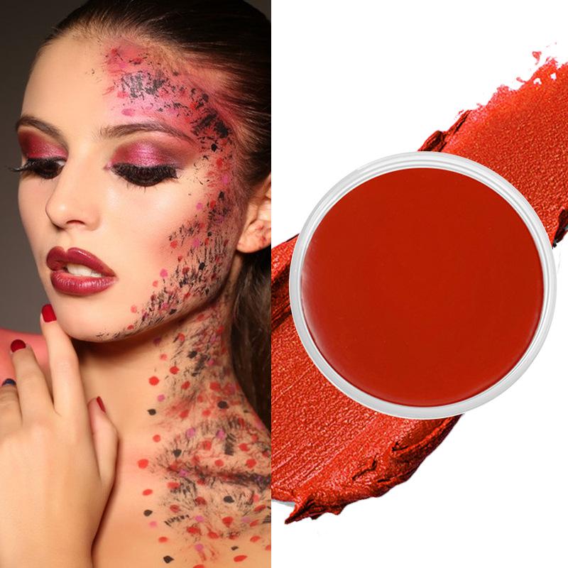 20-Color Oil-Based Face & Body Paint for Halloween & Christmas Makeup