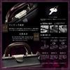 [Hirano Bags, Toyooka Craftsmanship] Made in Japan Men's Dulles Bag with Natural Wood Handles, Wide Opening, Fits B5 Documents, and Original