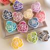 Flower Hair Clip French Style Elegant Women Flower Hair Claw Clip Hairpin Grab Clip Barrettes Headwear Hairgrip Hair Accessories