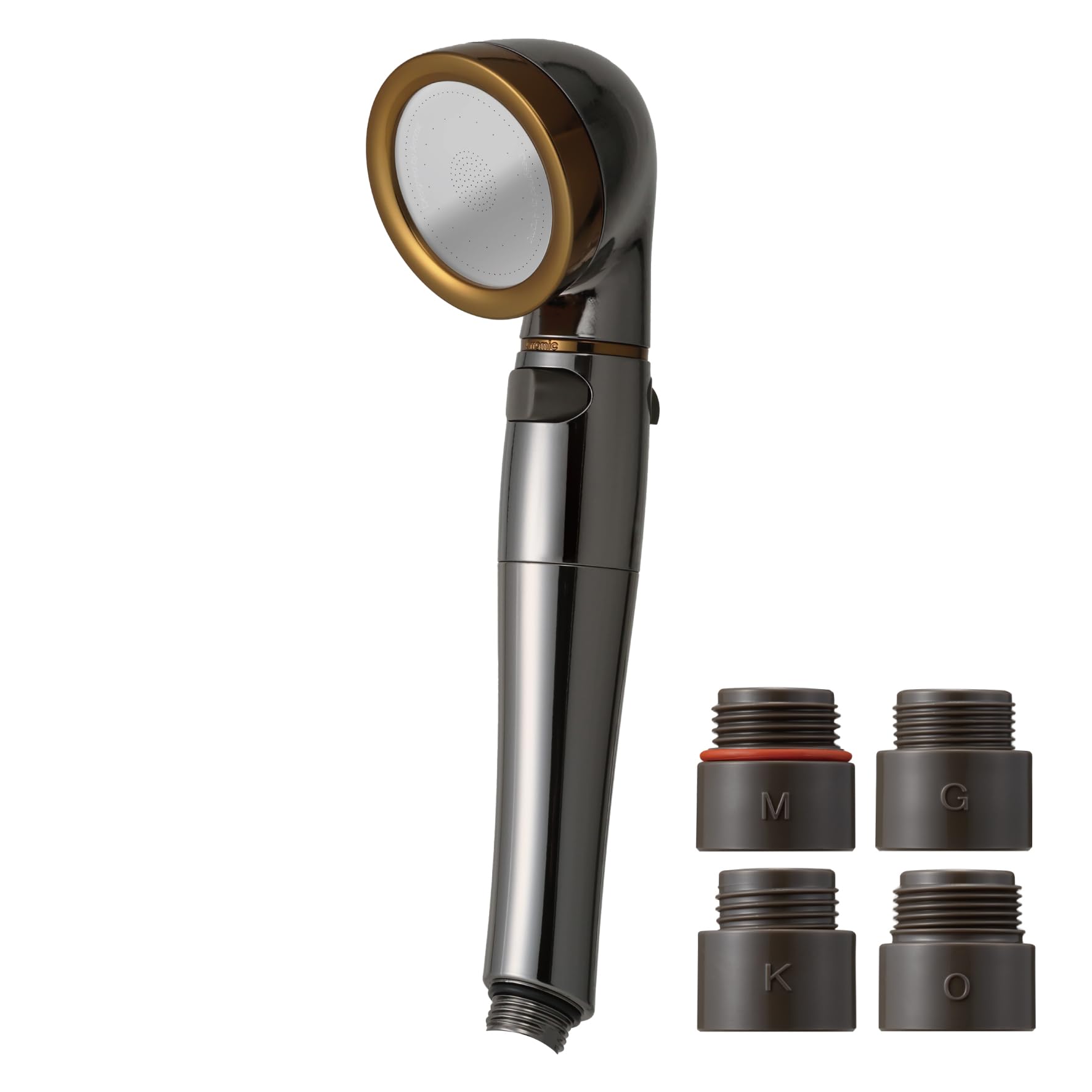 

Armic Silk Shower Series 09 Vitamin Shower Shower Head with Chlorine Water Savings of up to Pressure Stop Flow Mirrored Spray Stainless Steel and
