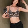 Female Spring and Summer Thin Leopard Pattern Small Breast Gathers No Underwire To Prevent Sag No Trace Underwear
