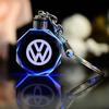 LED Fényű Autós Kulcstartó Medál Volkswagenhez VW Rline GTI Jetta Golf Polo Passat Bora Bogár MK7 MK6 Tiguan Touran Kiegészítők Gj8
