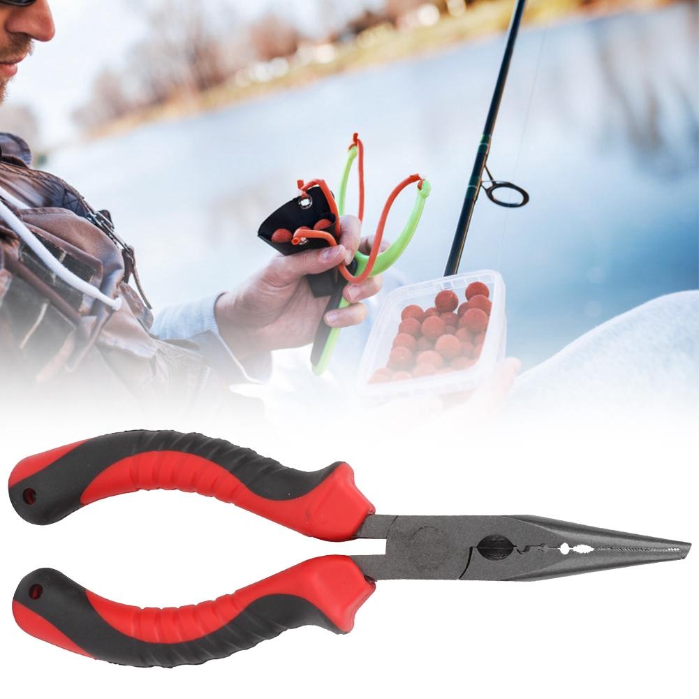 Outdoor Portable High Quality MultiFunctional Fishing Tool Aluminium Alloy Pliers (6 inch)