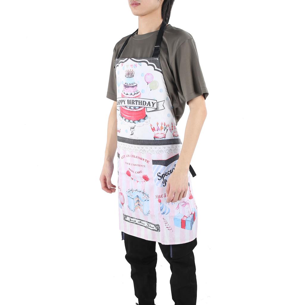 Cooking Apron Household Fashionable Antifouling Sleeveless Cloth Kitchen Accessories9