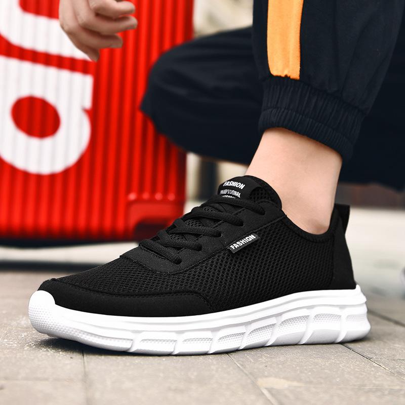 :Men'S Sneakers Men Sport Running Shoes Male Size Running Summer Buffer Shock Stable Slip Sneakers Zapatillas