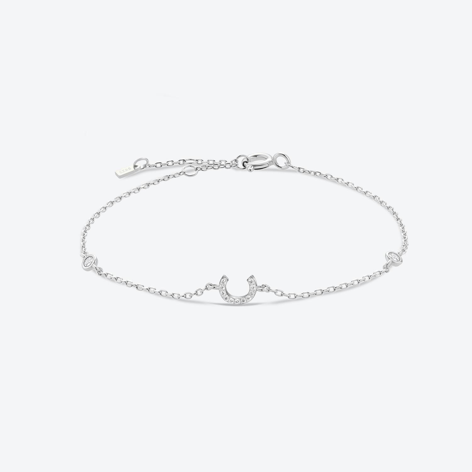 

ANDYWEN браслет из стерлингового серебра 925 пробы с монограммой и буквами, роскошный кристалл с цирконием, женские ювелирные изделия M