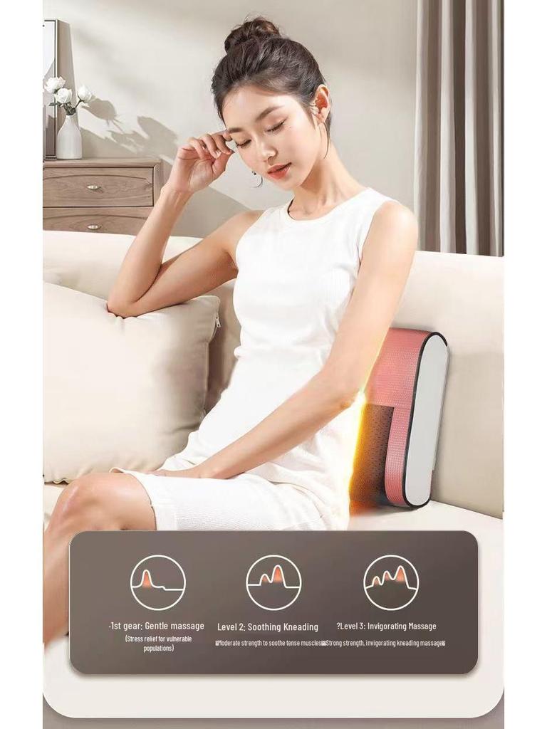 Multi-functional Kneading Massager Pillow for Neck, Shoulder & Body