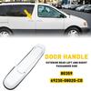 1/2Set Door Outside Sliding Handle 80357 For Toyota 1998-03 Sienna White Rear US
