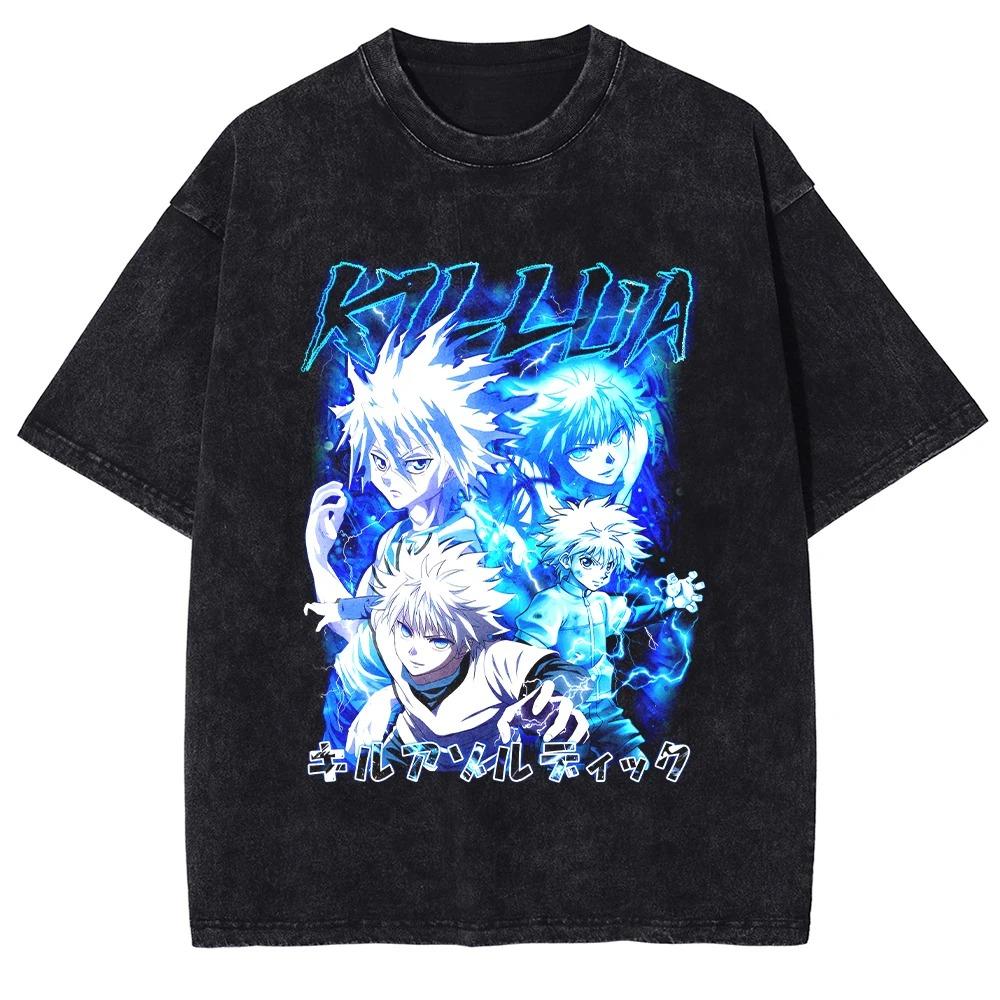 HunterHunter Shizuku Murasaki (Phantom Troupe) Themed TShirt Character Graphic Spider Symbol Apparel for Anime Fans