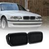 2Pcs Ersatz ABS Auto Kühlergrill Schutz 51138125811 51138125812 für BMW 7 Serie E38 1999-2001